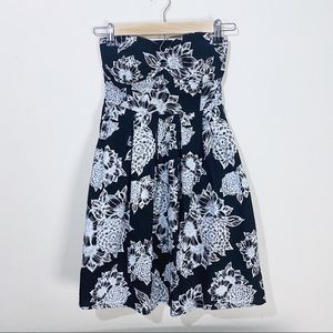 Derek Heart Strapless Mini Dress